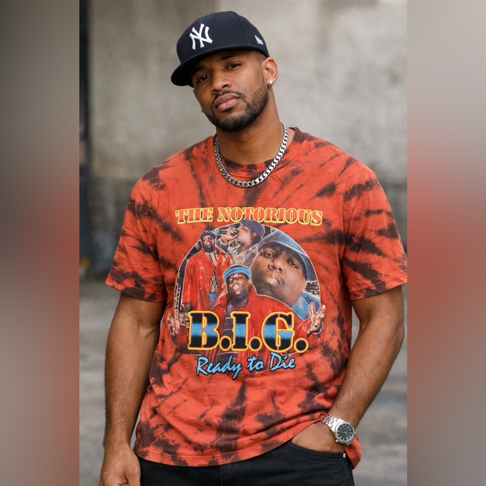🖤 Notorious B.I.G. “Ready to Die” Tie-Dye Graphic T-Shirt

Size: M